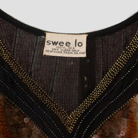 Swee Lo vintage butterfly top - Picture 9 of 9